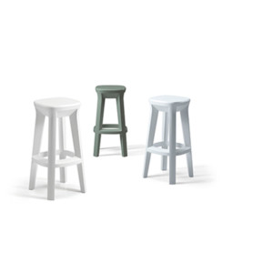 Barová stolička Frozen štvorcová